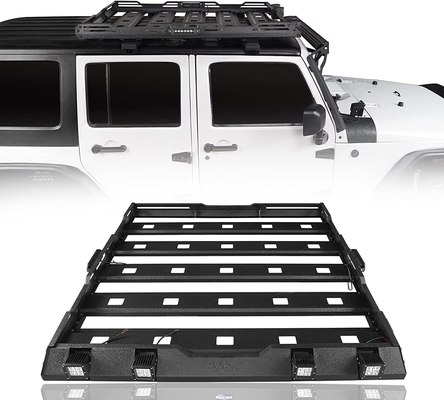 JEEP WRANGLER JK 2007-2017 IÇIN UYUMLU TAVAN SEPETI ve CAM CERCEVESI (LEDLI)